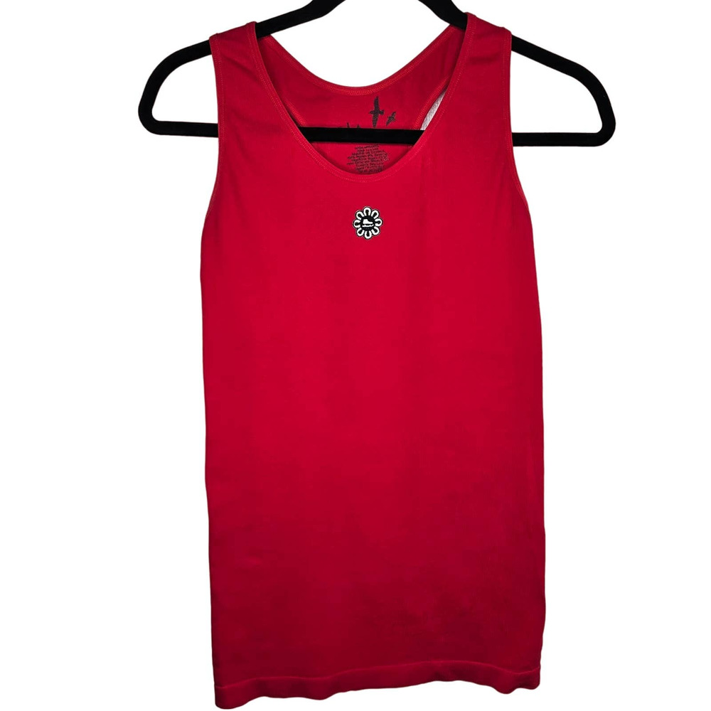 Icon Apparel Ice Skate Tank Top Red Women's Small/Medium Figure Skating